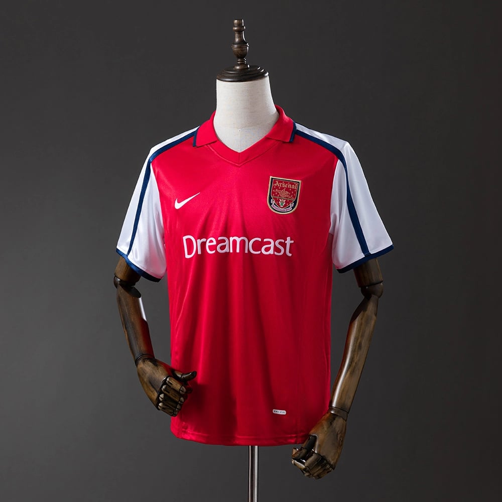 Camisola Arsenal 2001/02 Principal Retro - Vista 1
