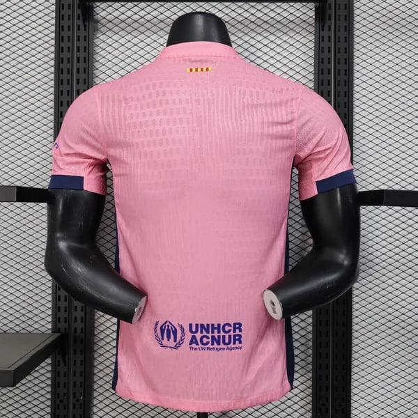 Camisola Barcelona Jogador Rosa 2025/26 - Vista 2