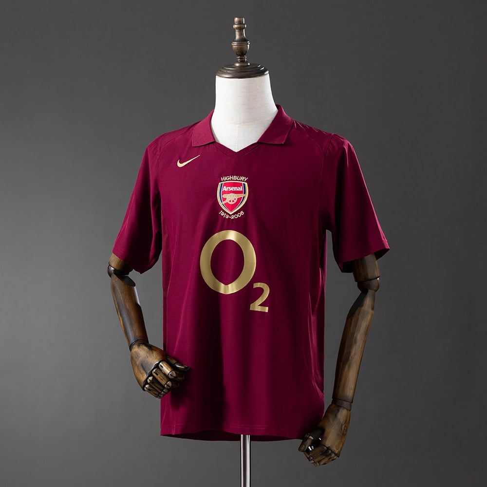 Camisola Arsenal 2005/06 Principal Retro - Vista 1