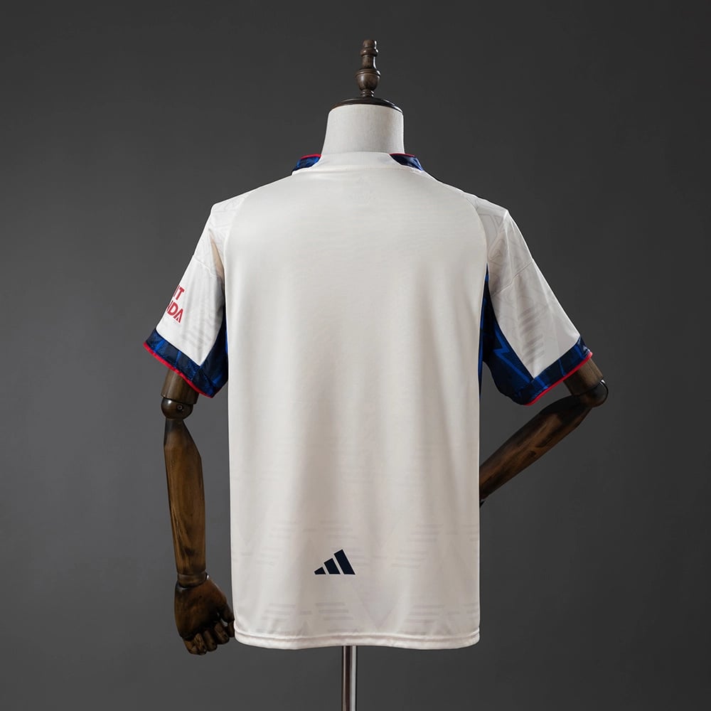 Camisola Arsenal 2025/26 Pré-Jogo Bege - Vista 2