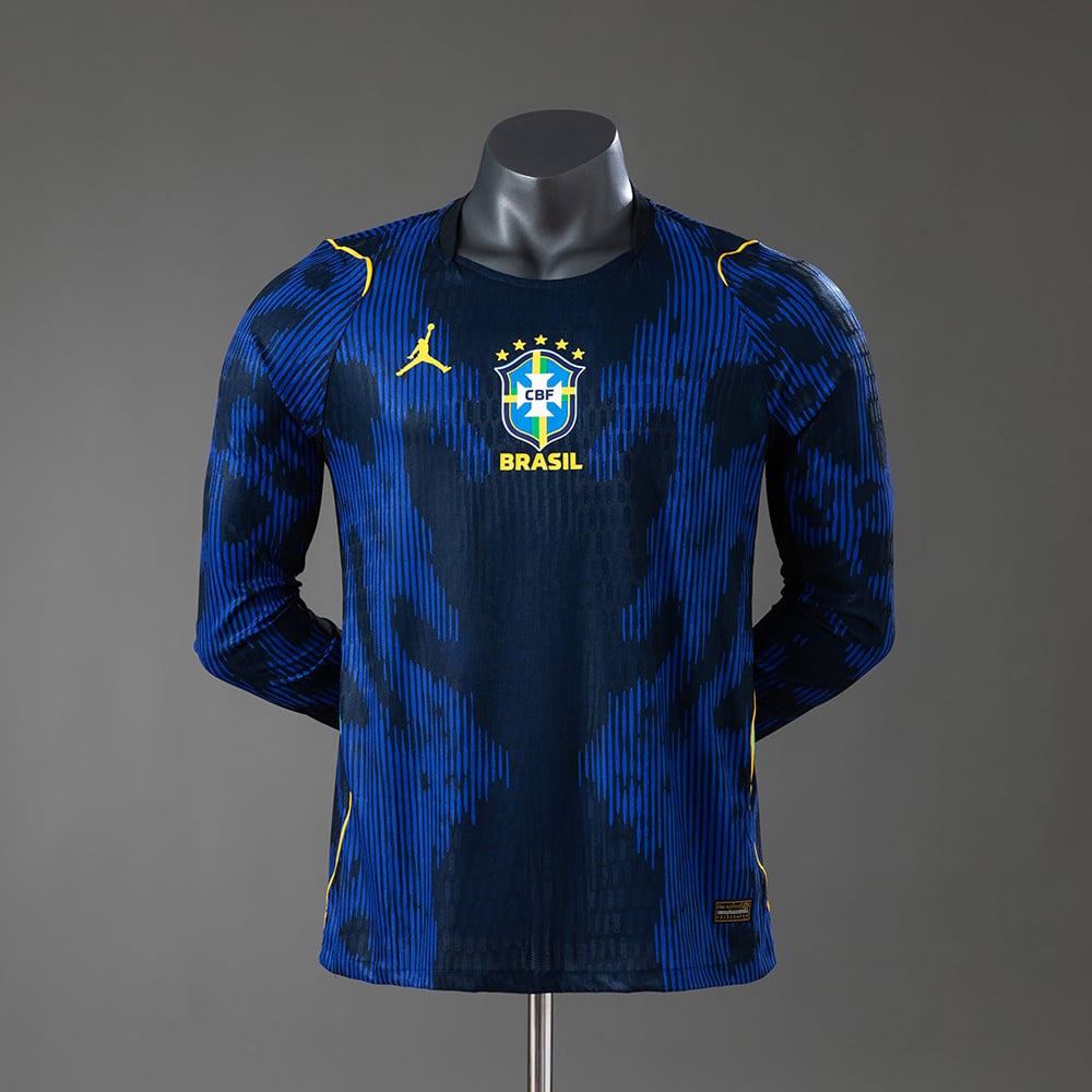 Camisola Principal Brasil Manga Comprida 2026/2027 - Vista 1