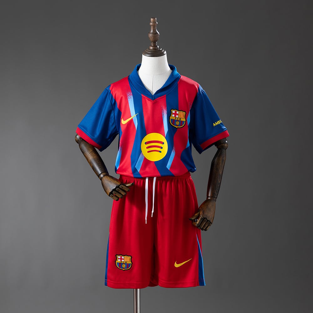 Kit Criança Barcelona Fourth Away 2025/26 - Vista 1