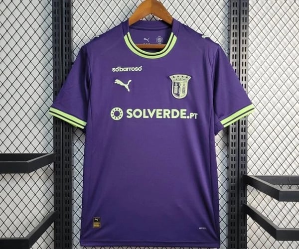 SC Braga Third Purple Jersey 2025/26 - Vista 1
