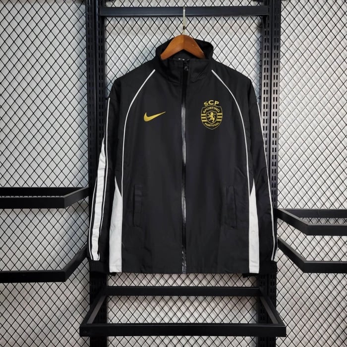 Sporting C.P. Black Windbreaker 25/26 - Vista 1