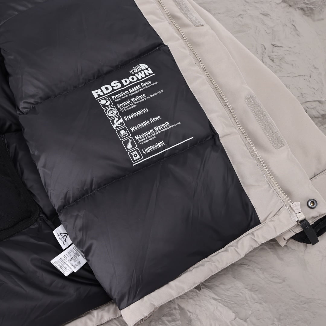 The North Face parka cinza - Vista 8