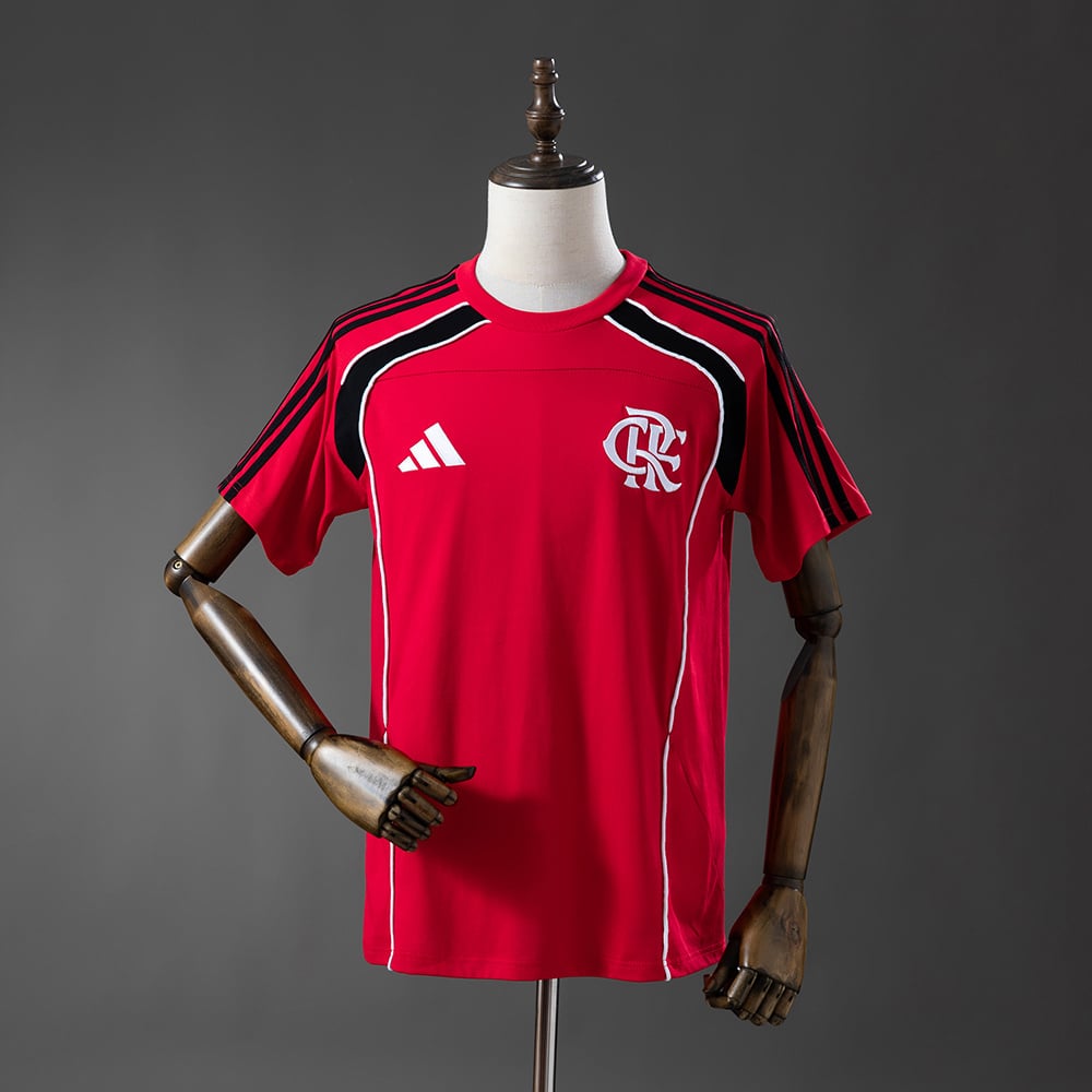 Camisa Casual Flamengo 2025/26 Vermelha - Vista 1