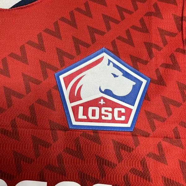 Lille 2024/25 Home Jersey - Vista 2