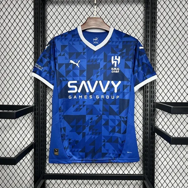 Al-Hilal 2024/25 Home Jersey - Vista 1