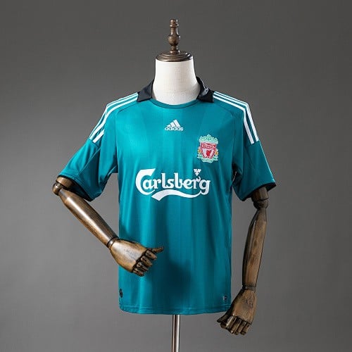 Camisola retro Liverpool 08/09 Away  - Vista 1