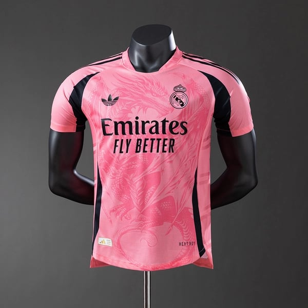 Real Madrid 2025/26 Pink Player Jersey