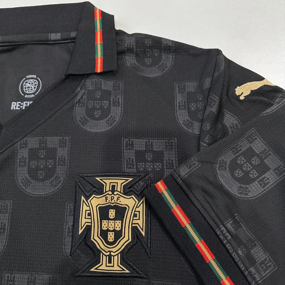 Portugal Special Edition Black Panther Jersey - Vista 5