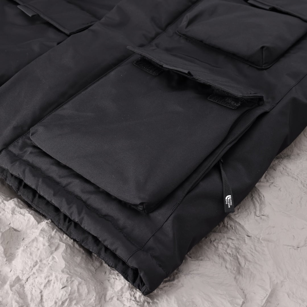 The North Face parka preta - Vista 7