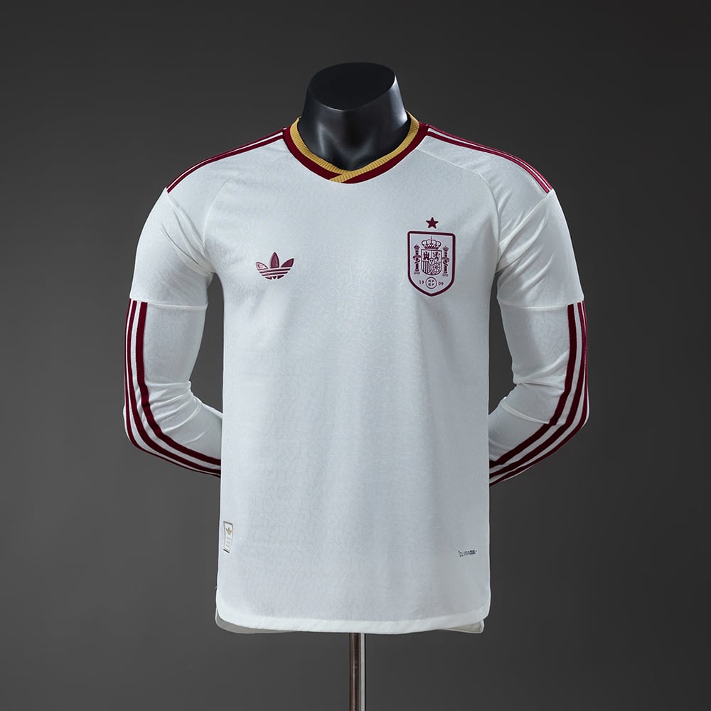 Camisola Fora Espanha 2026 Versão Jogador Manga Comprida - Vista 1