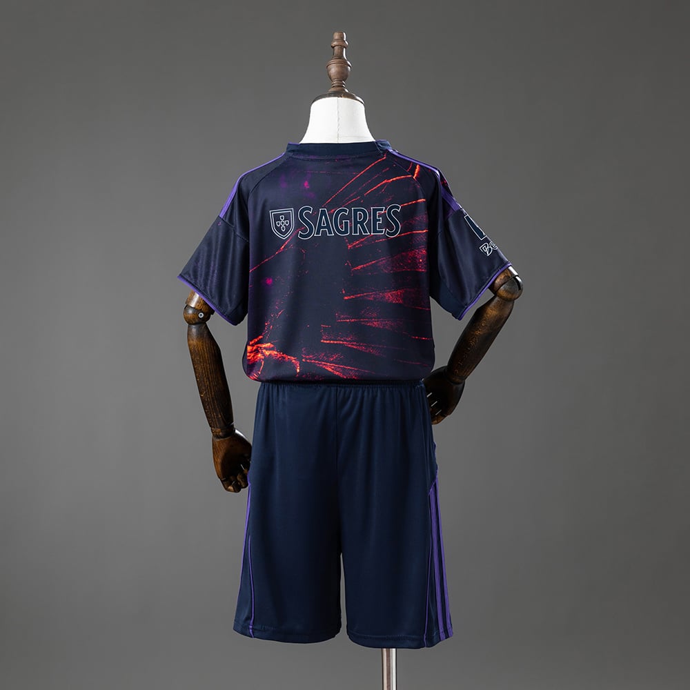Kit Criança Benfica Adidas x Vhils x SL Benfica - Edição Especial 2025-2026 - Vista 2