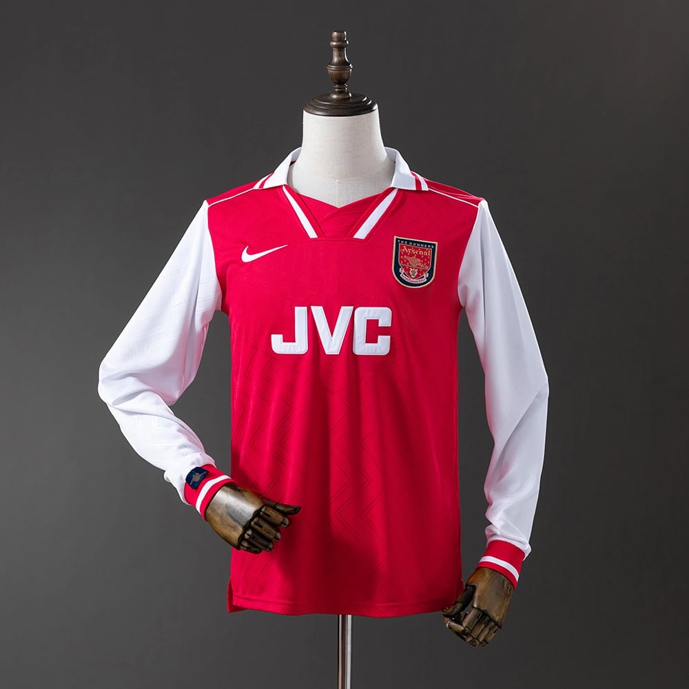 Camisola Arsenal 1996/97 Principal Manga Comprida Retro - Vista 1