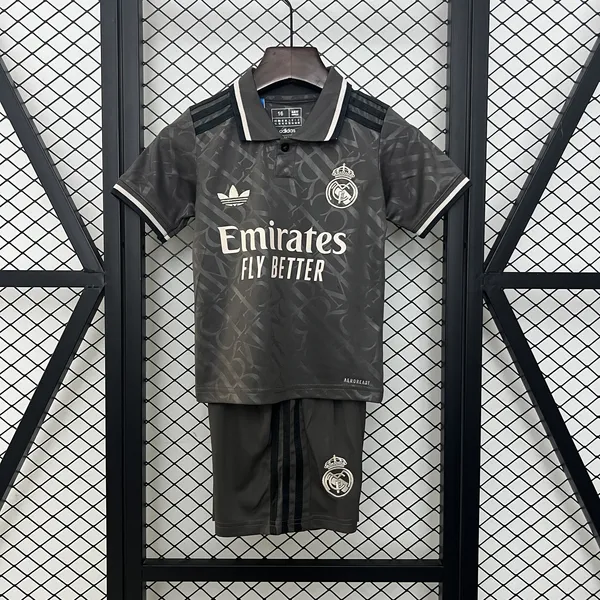 Kit Criança Real Madrid 2024/25 Terceira - Vista 1
