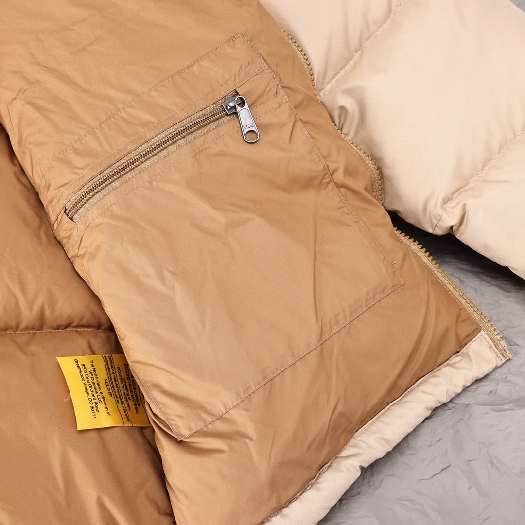 The North Face classic 700 amarelo trigo - Vista 8