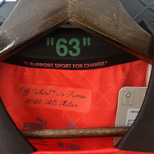 AC Milan 2025/26 Co-Branded Edition II Jersey - Vista 2