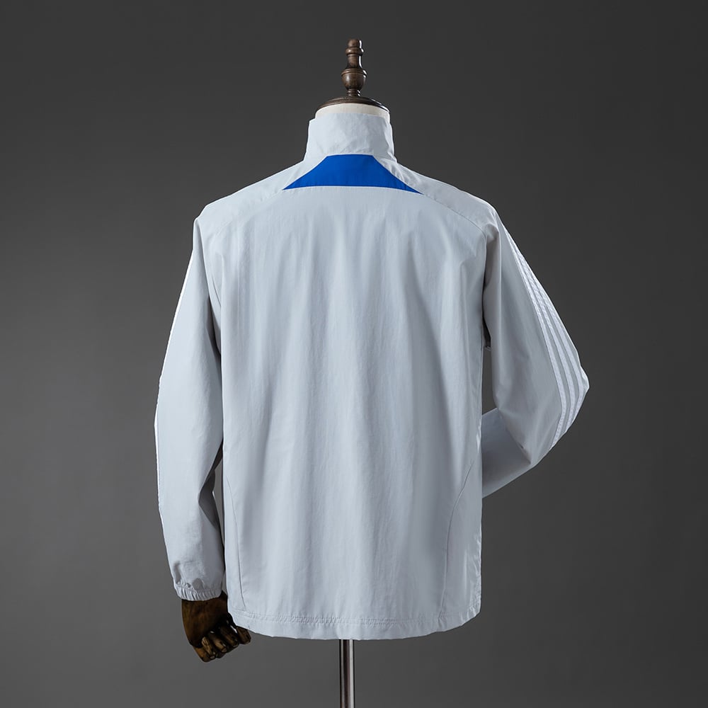 Corta‑Vento Bayern Munique Cinza Claro - Vista 2