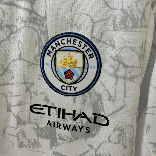 Manchester City 2025/26 Away Jersey - Vista 4