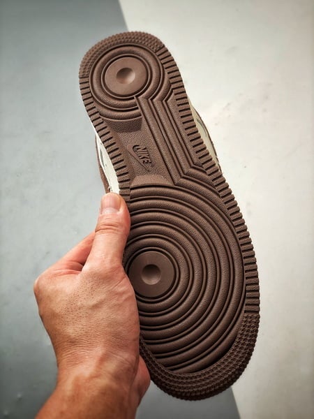 ASSC x Air Force 1 Low Branco e Marrom - Vista 4