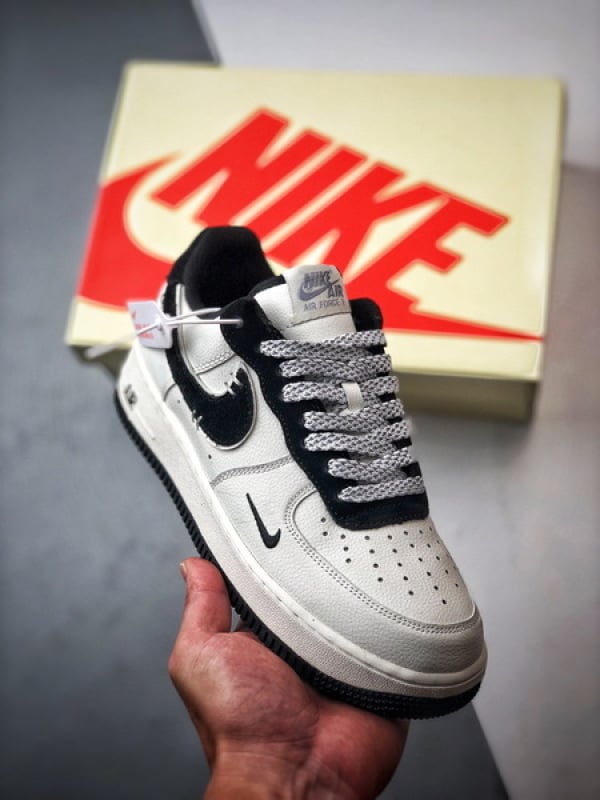 ASSC x Air Force 1 Low Branco e Preto - Vista 1