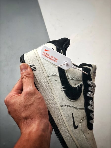 ASSC x Air Force 1 Low Branco e Preto - Vista 2