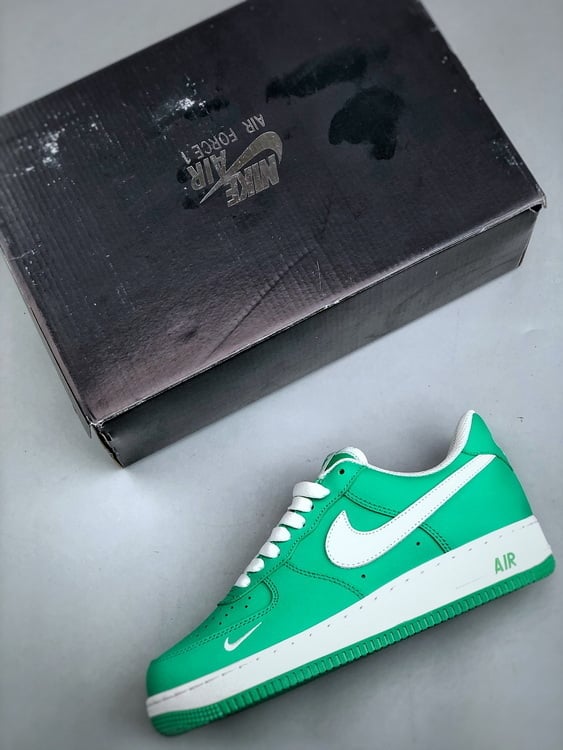 Air Force 1 '07 Low Ciano e Jade - Vista 7