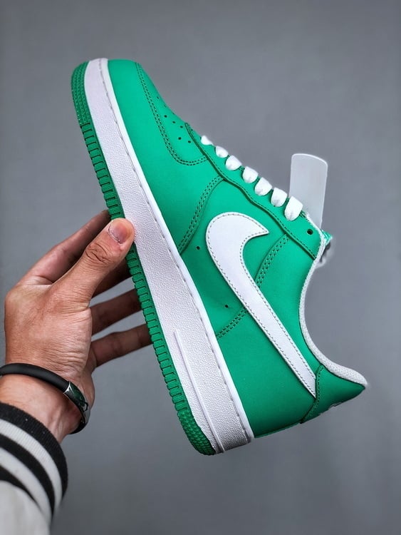 Air Force 1 '07 Low Ciano e Jade - Vista 8