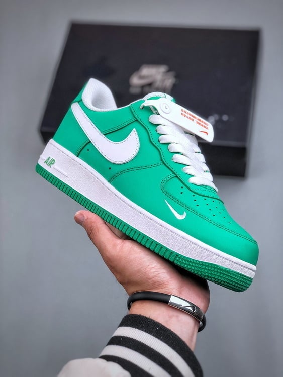 Air Force 1 '07 Low Ciano e Jade - Vista 9