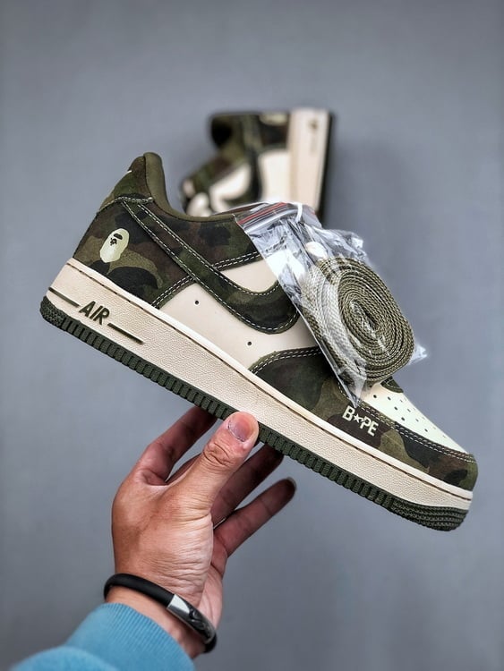 Air Force 1 '07 Low Bape Camuflado da Selva - Vista 6