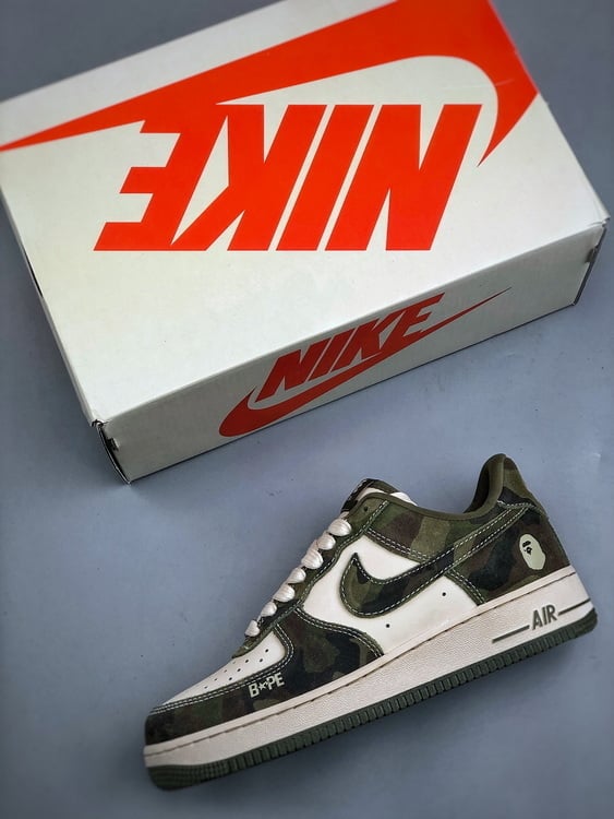 Air Force 1 '07 Low Bape Camuflado da Selva - Vista 7