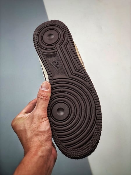 Air Force 107 Mid Chocolate e Marrom Camurca - Vista 9