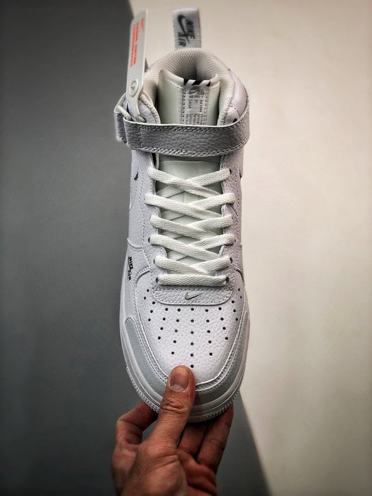 Air Force 107 Mid Branco Anjo 3M Reflexo - Vista 5