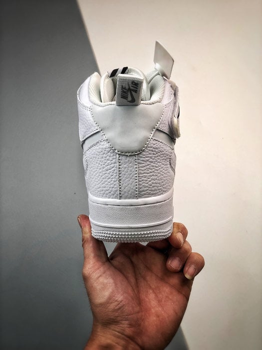 Air Force 107 Mid Branco Anjo 3M Reflexo - Vista 7