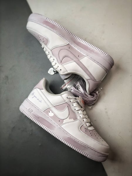 Air Force 1 '07 Love Branco e Roxo - Vista 6