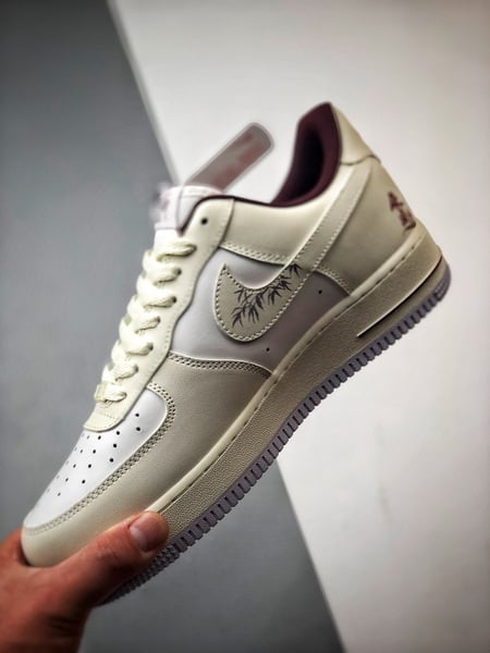 Air Force 1 '07 Low Estilo Chinês Bamboo Bege - Vista 5