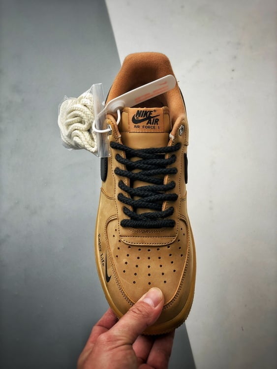 Air Force 1 '07 Low Trigo, Castanho e Preto - Vista 9