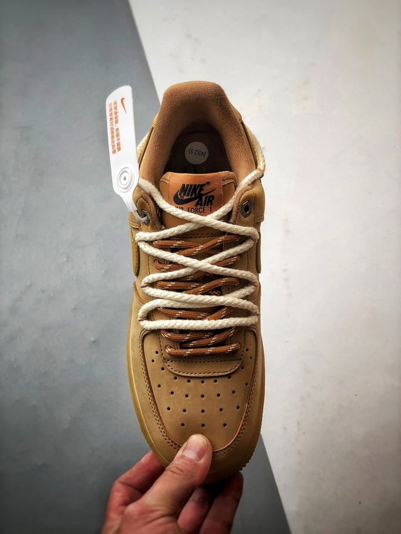 Air Force 1 '07 Low Trigo Desconstruído com Tiras - Vista 9