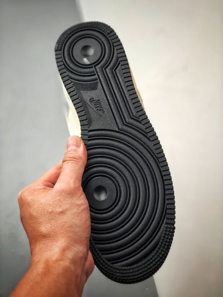 Air Force 1 '07 Low Branco, Marrom e Azul - Vista 4