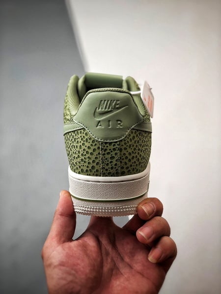 Air Force 1 '07 Low Padrão Verde - Vista 3