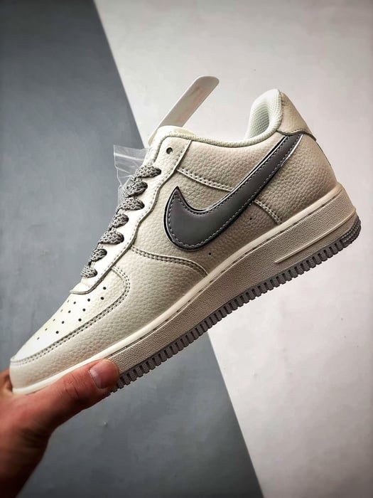 Air Force 1 Low Cinza Menta com Estrelas - Vista 5