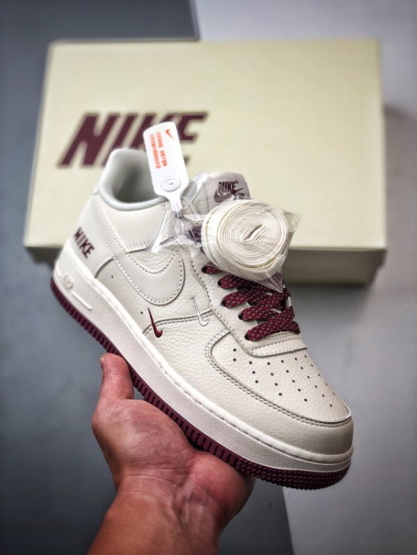 Air Force 1 '07 Low Vinho 3M - Vista 1