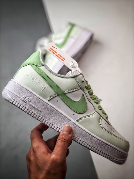 Air Force 1 '07 Low Verde Maçã Spray - Vista 7