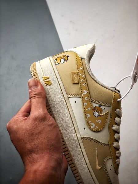 Air Force 1 '07 Low Duck Baby Amarelo Limão - Vista 2