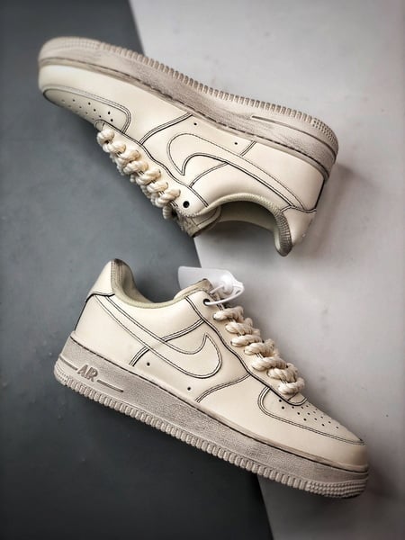 Air Force 1 '07 Low Vintage Ropes Creme - Vista 7