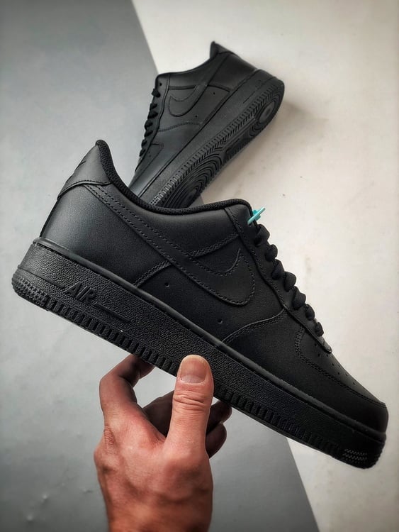 Nike Air Force 1 '07 Low Black Warrior - Vista 7