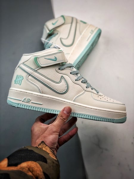 Air Force 1 07 Mid Cinco Faixas Azul Gelo 3M Reflexo - Vista 7