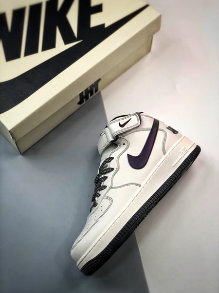 Air Force 1 07 Mid Cinco Faixas Colaboracao Personalizado - Vista 8