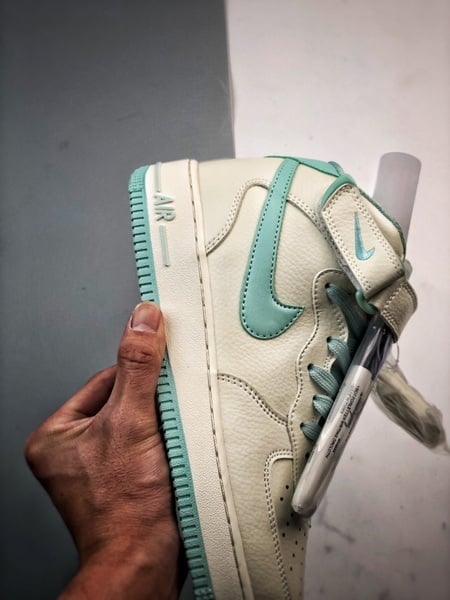 Air Force 1 07 Mid Azul Gelo Caneta - Vista 2